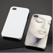 Blank Sublimation Heat Transfer 3D case Cover for iPhone5, 10pcs